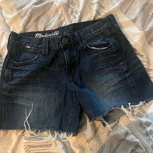 Madewell Jean shorts. Size 26.